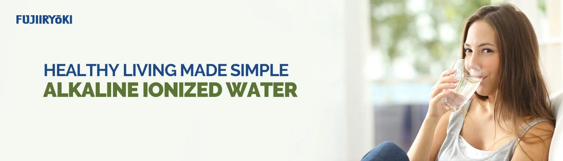 Healthy living made simple with alkaline ionized water