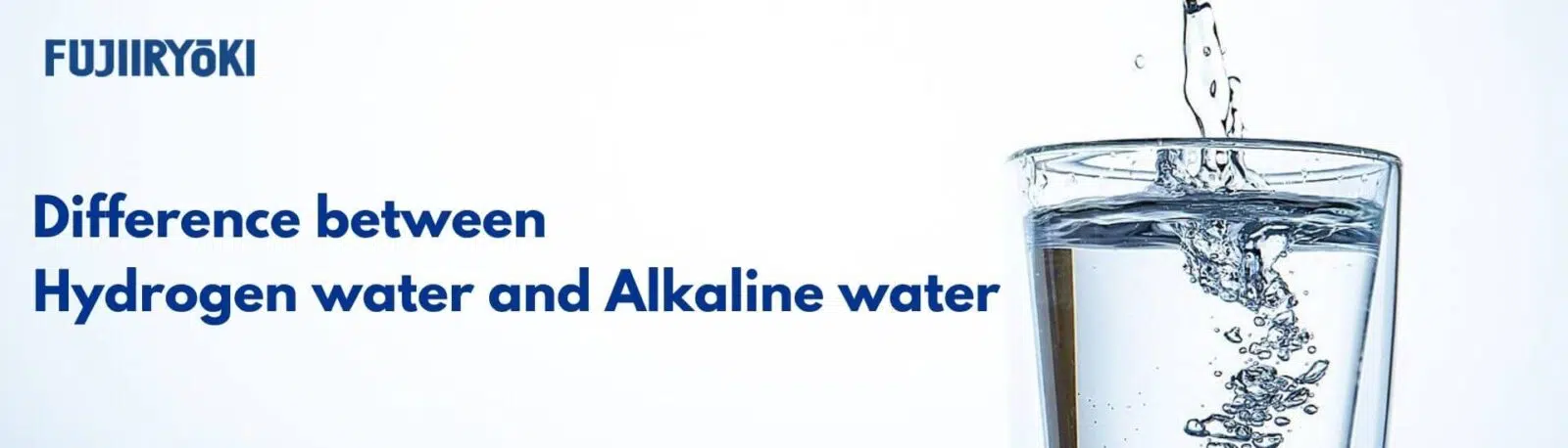 Difference between hydrogen water and alkaline ionized water