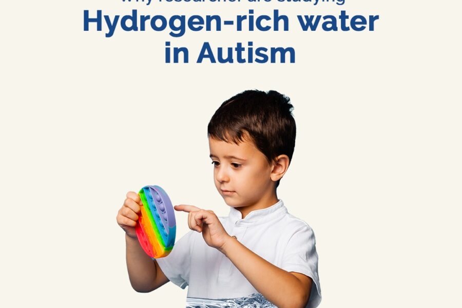 Hydrogen ionized water helps in ASD- autism